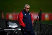 6 July 2017; British and Irish Lions head coach Warren Gatland during a training session at QBE Stadium in Auckland, New Zealand. Photo by Stephen McCarthy/Sportsfile
