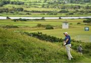 6 July 2017; Shane Lowry of Ireland plays from the rough at the 14th green during Day 1 of the Dubai Duty Free Irish Open Golf Championship at Portstewart Golf Club in Portstewart, Co Derry. Photo by Brendan Moran/Sportsfile