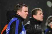 3 March 2012; Laois manager Justin McNulty watches his team in action against Dublin. Allianz Football League, Division 1, Laois v Dublin, O'Moore Park, Portlaoise, Co. Laois. Picture credit: Matt Browne / SPORTSFILE