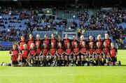 4 March 2012; The Oulart-the-Ballagh squad. All Ireland Senior Camogie Club Championship Final 2011, Drom/Inch, Tipperary v Oulart-the-Ballagh, Wexford, Croke Park, Dublin. Picture credit: Brian Lawless / SPORTSFILE