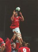15 December 2001; Paul O'Connell, Munster. Rugby. Picture credit; Matt Browne / SPORTSFILE