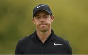 6 July 2017; Rory McIlroy of Northern Ireland reacts on the 7th green during Day 1 of the Dubai Duty Free Irish Open Golf Championship at Portstewart Golf Club in Portstewart, Co Derry. Photo by Brendan Moran/Sportsfile