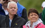 6 July 2017; Gerry and Rosie McIlroy during Day 1 of the Dubai Duty Free Irish Open Golf Championship at Portstewart Golf Club in Portstewart, Co Derry. Photo by Oliver McVeigh/Sportsfile