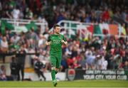 6 July 2017; Steven Beattie of Cork City makes his way onto the pitch during the Europa League First Qualifying Round Second Leg match between Cork City and Levadia Tallinn at Turners Cross in Cork. Photo by Eóin Noonan/Sportsfile