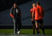 7 July 2017; New Zealand head coach Steve Hansen during the New Zealand All Blacks captain's run at Eden Park in Auckland, New Zealand. Photo by Stephen McCarthy/Sportsfile