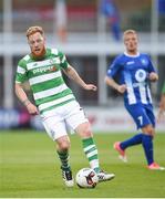 6 July 2017; Ryan Connolly of Shamrock Rovers during the Europa League First Qualifying Round Second Leg match between Shamrock Rovers and Stjarnan at Tallaght Stadium in Tallaght, Co Dublin.  Photo by Cody Glenn/Sportsfile