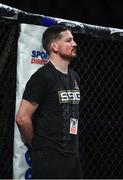 7 July 2017; John Kavanagh at BAMMA 30 at the 3 Arena in Dublin. Photo by Ramsey Cardy/Sportsfile