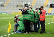 2 July 2017; Press photographers before the Leinster GAA Hurling Senior Championship Final match between Galway and Wexford at Croke Park in Dublin. Photo by Ray McManus/Sportsfile