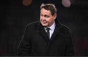 8 July 2017; New Zealand head coach Steve Hansen during the Third Test match between New Zealand All Blacks and the British & Irish Lions at Eden Park in Auckland, New Zealand. Photo by Stephen McCarthy/Sportsfile