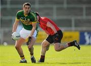 4 March 2012; Anthony Maher, Kerry, in action against Peter Turley, Down. Allianz Football League, Division 1, Round 3, Down v Kerry, Pairc Esler, Newry, Co. Down. Picture credit: Stephen McCarthy / SPORTSFILE