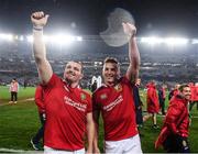 8 July 2017; Ken Owens, left, and Jonathan Davies of the British & Irish Lions following the Third Test match between New Zealand All Blacks and the British & Irish Lions at Eden Park in Auckland, New Zealand. Photo by Stephen McCarthy/Sportsfile