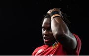 8 July 2017; Maro Itoje of the British & Irish Lions following the Third Test match between New Zealand All Blacks and the British & Irish Lions at Eden Park in Auckland, New Zealand. Photo by Stephen McCarthy/Sportsfile