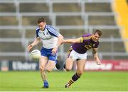 8 July 2017; Owen Duffy of Monaghan in action against Adrian Flynn of Wexford during the GAA Football All-Ireland Senior Championship Round 2B match between Wexford and Monaghan at Innovate Wexford Park in Co Wexford. Photo by Eóin Noonan/Sportsfile