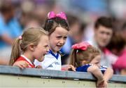 8 July 2017; Young Monaghan supporters watch on during the GAA Football All-Ireland Senior Championship Round 2B match between Wexford and Monaghan at Innovate Wexford Park in Co Wexford. Photo by Eóin Noonan/Sportsfile