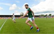 8 July 2017; Aidan O'Shea of Mayo makes his way out for the GAA Football All-Ireland Senior Championship Round 3A match between Clare and Mayo at Cusack Park in Ennis, Co Clare. Photo by Diarmuid Greene/Sportsfile