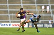 8 July 2017; Daithi Waters of Wexford in action against Neil McAdam of Monaghan during the GAA Football All-Ireland Senior Championship Round 2B match between Wexford and Monaghan at Innovate Wexford Park in Co Wexford. Photo by Eóin Noonan/Sportsfile