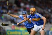 8 July 2017; Seamus Callanan of Tipperary in action against Eoghan O'Donnell of Dublin during the GAA Hurling All-Ireland Senior Championship Round 2 match between Dublin and Tipperary at Semple Stadium in Thurles, Co Tipperary. Photo by Brendan Moran/Sportsfile