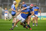 8 July 2017; John McGrath of Tipperary in action against Cian O'Callaghan of Dublin during the GAA Hurling All-Ireland Senior Championship Round 2 match between Dublin and Tipperary at Semple Stadium in Thurles, Co Tipperary. Photo by Brendan Moran/Sportsfile
