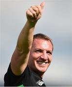 8 July 2017; Celtic manager Brendan Rodgers following the friendly match between Shamrock Rovers and Glasgow Celtic at Tallaght Stadium in Dublin.  Photo by David Fitzgerald/Sportsfile