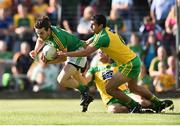 8 July 2017; Cillian O'Sullivan of Meath in action against of Frank McGlynn of Donegal during the GAA Football All-Ireland Senior Championship Round 3A match between Meath and Donegal at Páirc Tailteann in Navan, Co Meath. Photo by David Maher/Sportsfile