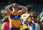 8 July 2017; Pierce Lilllis of Clare reacts after the GAA Football All-Ireland Senior Championship Round 3A match between Clare and Mayo at Cusack Park in Ennis, Co Clare. Photo by Diarmuid Greene/Sportsfile