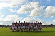 8 July 2017; The Westmeath squad stand for the pre-match team photograph at the GAA Football All-Ireland Senior Championship Round 2B match between Westmeath and Armagh at TEG Cusack Park in Mullingar, Co Westmeath. Photo by Piaras Ó Mídheach/Sportsfile