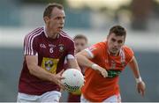 8 July 2017; Frank Boyle of Westmeath in action against Gregory McCabe of Armagh during the GAA Football All-Ireland Senior Championship Round 2B match between Westmeath and Armagh at TEG Cusack Park in Mullingar, Co Westmeath. Photo by Piaras Ó Mídheach/Sportsfile
