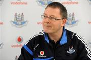 9 March 2012; Dublin selector Paddy O'Donoghue speaking to the media during a press conference ahead of their Allianz Football League, Division 1, Round 4, match against Armagh on Sunday. Dublin Football Squad Press Conference, St Clare's, DCU, Ballymun, Dublin. Picture credit: Pat Murphy / SPORTSFILE