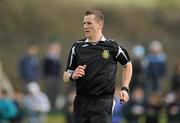 8 March 2012; Referee Simon Dragichi. U15 International Friendly, Republic of Ireland v Belgium, Celtic Park, Killarney, Co. Kerry. Picture credit: Diarmuid Greene / SPORTSFILE