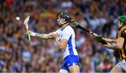 8 July 2017; Maurice Shanahan of Waterford shoots to score his side's fourth goal during the GAA Hurling All-Ireland Senior Championship Round 2 match between Waterford and Kilkenny at Semple Stadium in Thurles, Co Tipperary. Photo by Brendan Moran/Sportsfile
