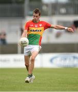 8 July 2017; Sean Gannon of Carlow during the GAA Football All-Ireland Senior Championship Round 2B match between Carlow and Leitrim at Netwatch Cullen Park in Co Carlow. Photo by Barry Cregg/Sportsfile