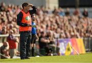 8 July 2017; Armagh manager Kieran McGeeney during the GAA Football All-Ireland Senior Championship Round 2B match between Westmeath and Armagh at TEG Cusack Park in Mullingar, Co Westmeath. Photo by Piaras Ó Mídheach/Sportsfile