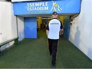 8 July 2017; Kilkenny manager Brian Cody walks down the tunnel after the GAA Hurling All-Ireland Senior Championship Round 2 match between Waterford and Kilkenny at Semple Stadium in Thurles, Co Tipperary. Photo by Brendan Moran/Sportsfile