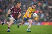 9 July 2017; Ciaran Murtagh of Roscommon in action against Declan Kyne of Galway during the Connacht GAA Football Senior Championship Final match between Galway and Roscommon at Pearse Stadium in Galway. Photo by Ramsey Cardy/Sportsfile