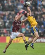 9 July 2017; Brian Stack of Roscommon in action against Gary O'Donnell of Galway during the Connacht GAA Football Senior Championship Final match between Galway and Roscommon at Pearse Stadium in Salthill, Galway. Photo by David Maher/Sportsfile
