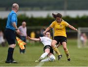 9 July 2017; Emma Boyle of Kilkenny United WFC in action against Aislinn Meaney of Galway WFC during the Continental Tyres Women’s National League match between Kilkenny United WFC and Galway WFC at United Park, Thomastown, Co. Kilkenny. Photo by Seb Daly/Sportsfile