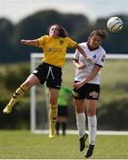 9 July 2017; Keara Cormican of Galway WFC in action against Rebecca Conroy of Kilkenny United WFC during the Continental Tyres Women’s National League match between Kilkenny United WFC and Galway WFC at United Park, Thomastown, Co. Kilkenny. Photo by Seb Daly/Sportsfile