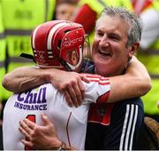9 July 2017; Cork manager Kieran Kingston and goalkeeper Anthony Nash after the Munster GAA Hurling Senior Championship Final match between Clare and Cork at Semple Stadium in Thurles, Co Tipperary. Photo by Ray McManus/Sportsfile