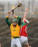 11 March 2012; Eoin Marsh, Meath, in action against Cathal Freeman, Mayo. Allianz Hurling League Division 2B, Round 2, Mayo v Meath, Elverys McHale Park, Castlebar, Co. Mayo. Picture credit: Pat Murphy / SPORTSFILE