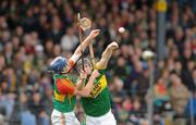 11 March 2012; Padraig Boyle, Kerry, in action against Eoin Nolan, Carlow. Allianz Hurling League Division 2A, Round 2, Kerry v Carlow, Fitzgerald Stadium, Killarney, Co. Kerry. Picture credit: Diarmuid Greene / SPORTSFILE