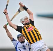 11 March 2012; Michael Fennelly, Kilkenny, in action against Gavin O'Brien, Waterford. Allianz Hurling League Division 1A, Round 2, Waterford v Kilkenny, Walsh Park, Co. Waterford. Picture credit: David Maher / SPORTSFILE