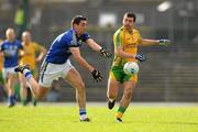 11 March 2012; Frank McGlynn, Donegal, in action against Anthony Maher, Kerry. Allianz Football League Division 1, Round 4, Kerry v Donegal, Fitzgerald Stadium, Killarney, Co. Kerry. Picture credit: Diarmuid Greene / SPORTSFILE