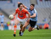 11 March 2012; Colm Watters, Armagh, in action against Eamon Fennell, Dublin. Allianz Football League Division 1, Round 4, Dublin v Armagh, Croke Park, Dublin. Picture credit: Ray McManus / SPORTSFILE