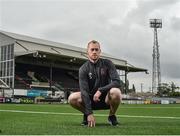 11 July 2017; Chris Shields of Dundalk after a press conference at Oriel Park, in Dundalk, Co. Louth. Photo by David Maher/Sportsfile