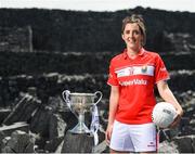 13 July 2017; Stars of the TG4 All Ireland Championships assembled at the famous Dún Aengus on Inis Mór in the Aran Islands to launch the 2017 TG4 All Ireland Championships. The championship gets underway when the preliminary rounds take place on July 22nd as 36 counties begin the journey that will take them to Croke Park on September 24th. TG4 also announced their search for the #properfan that will take place throughout the 2017 TG4 All Ireland Champinships. Pictured is ladies footballer Ciara O'Sullivan of Cork, at Dún Aengus, Inis Mór, Aran Islands, Co. Galway.  Photo by Seb Daly/Sportsfile