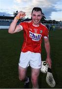 13 July 2017; Declan Dalton, who scored a last second goal from the penalty spot, celebrates after the Bord Gais Energy Munster GAA Hurling Under 21 Championship Semi-Final match between Waterford and Cork at Walsh Park in Waterford. Photo by Ray McManus/Sportsfile