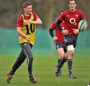 12 March 2012; Ireland's Ronan O'Gara in action during squad training ahead of their side's RBS Six Nations Rugby Championship game against England on Saturday. Ireland Rugby Squad Training, Carton House, Maynooth, Co. Kildare. Picture credit: Barry Cregg / SPORTSFILE