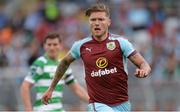14 July 2017; Jeff Hendrick of Burnley during the Friendly match between Shamrock Rovers XI and Burnley at Tallaght Stadium in Tallaght, Co Dublin. Photo by Piaras Ó Mídheach/Sportsfile