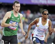 14 July 2017; Michael McKillop of Ireland competing in the 800m Men's Heats during the 2017 Para Athletics World Championships at the Olympic Stadium in London. Photo by Luc Percival/Sportsfile