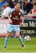 14 July 2017; Stephen Ward of Burnley during the Friendly match between Shamrock Rovers XI and Burnley at Tallaght Stadium in Tallaght, Co Dublin. Photo by Piaras Ó Mídheach/Sportsfile